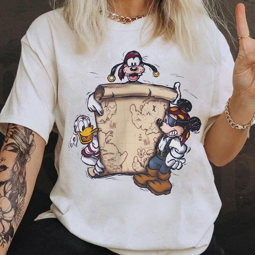 Disney Mickey And Friends Pirates Of The Caribbean Shirt