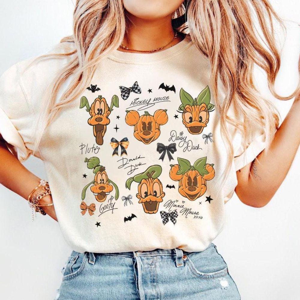 Disney Mickey And Friends Pumpkin Signature Halloween Merch