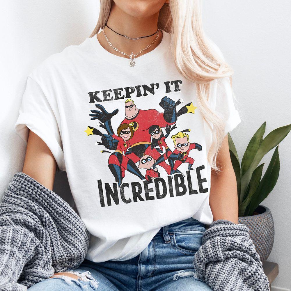 Disney Pixar The Incredibles Keepin It Graphic Shirt