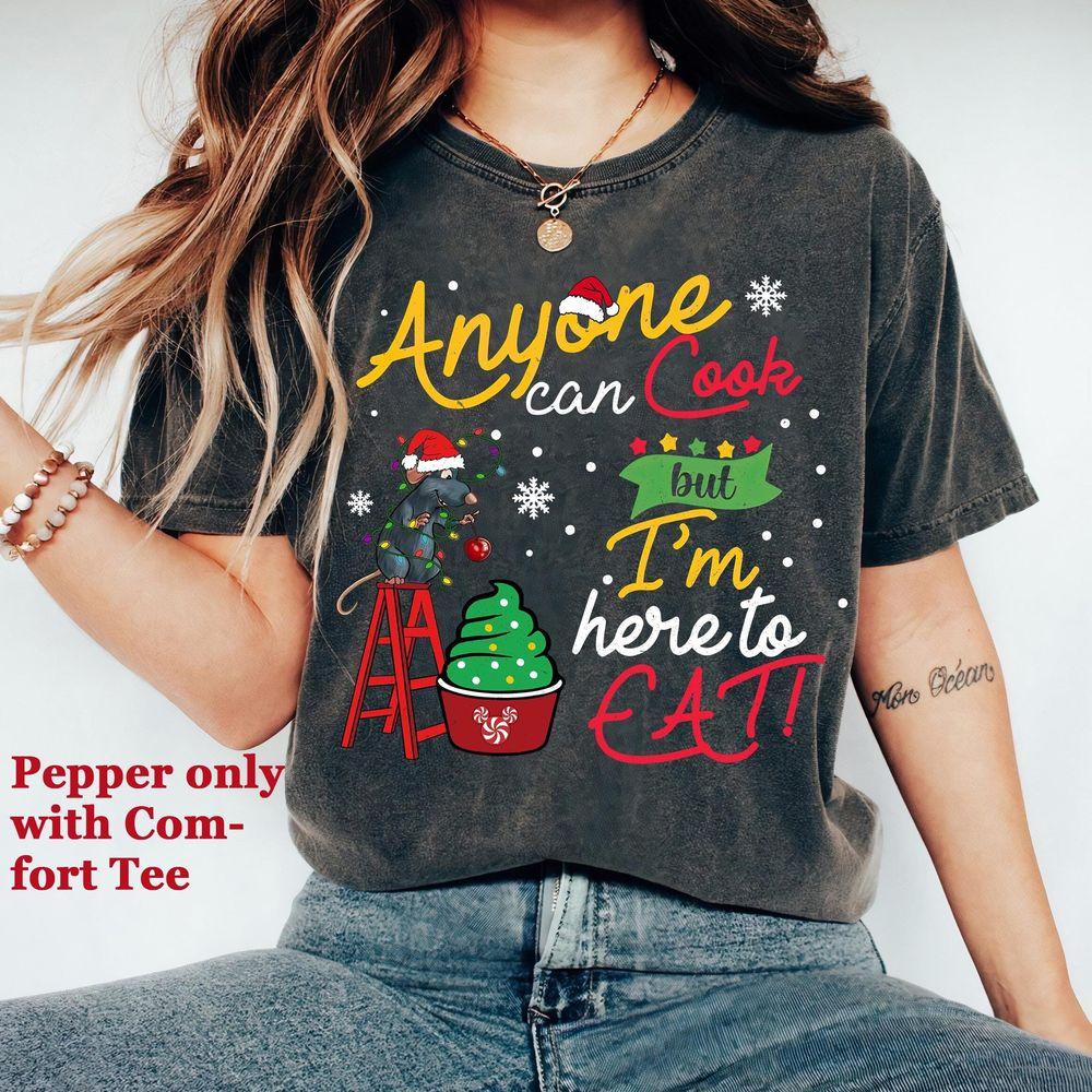 Disney Ratatouille Remy Im Here To Eat Christmas Snack Shirt