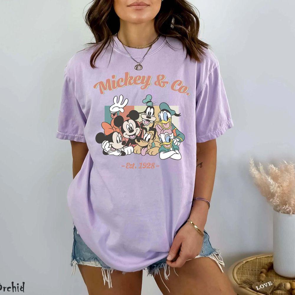 Disney Retro Mickey Minnie Apparel