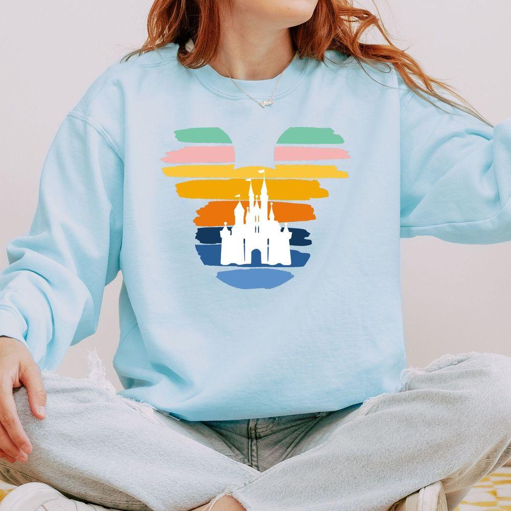 Disney Sunset Colors Castle Apparel