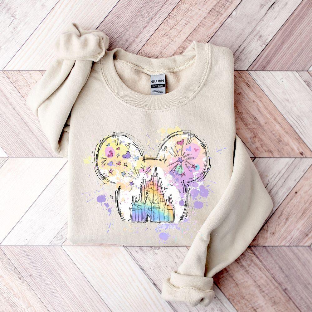 Disney Watercolor Castle 5 Shirt