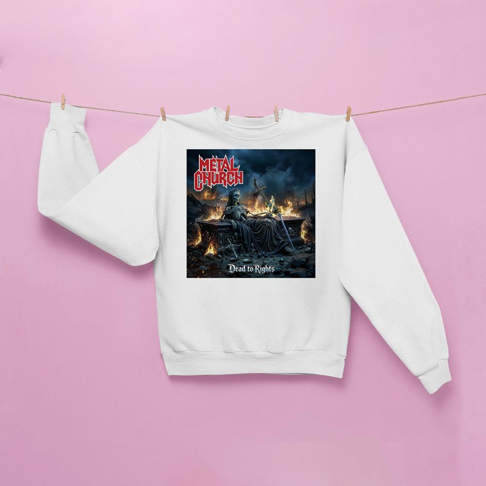 Metal Church Dead To Rights Apparel Metal Church Dead To Rights Apparel