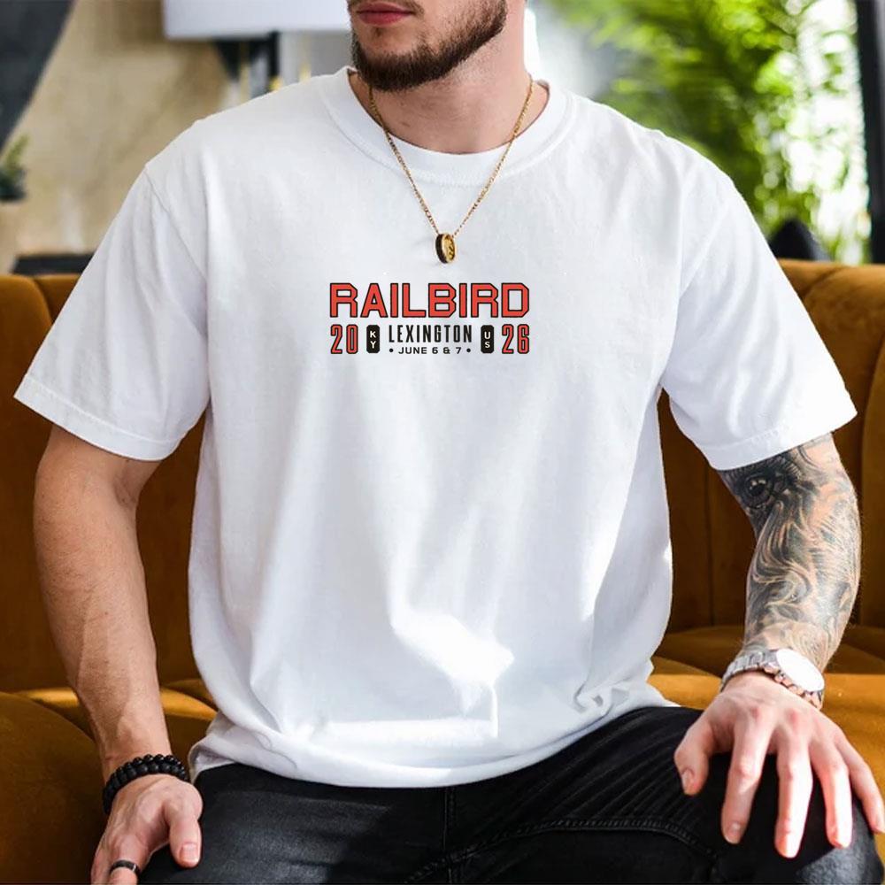 Railbird Festival 2026 Logo Shirt Railbird Festival 2026 Logo Shirt