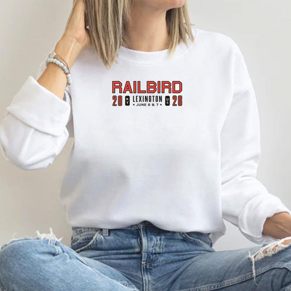Railbird Festival 2026 Logo Shirt Railbird Festival 2026 Logo Shirt