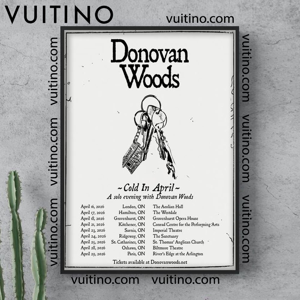 Donovan Woods Squander Your Tour 2026 Poster (No Frame) Donovan Woods Squander Your Tour 2026 Poster (No Frame)