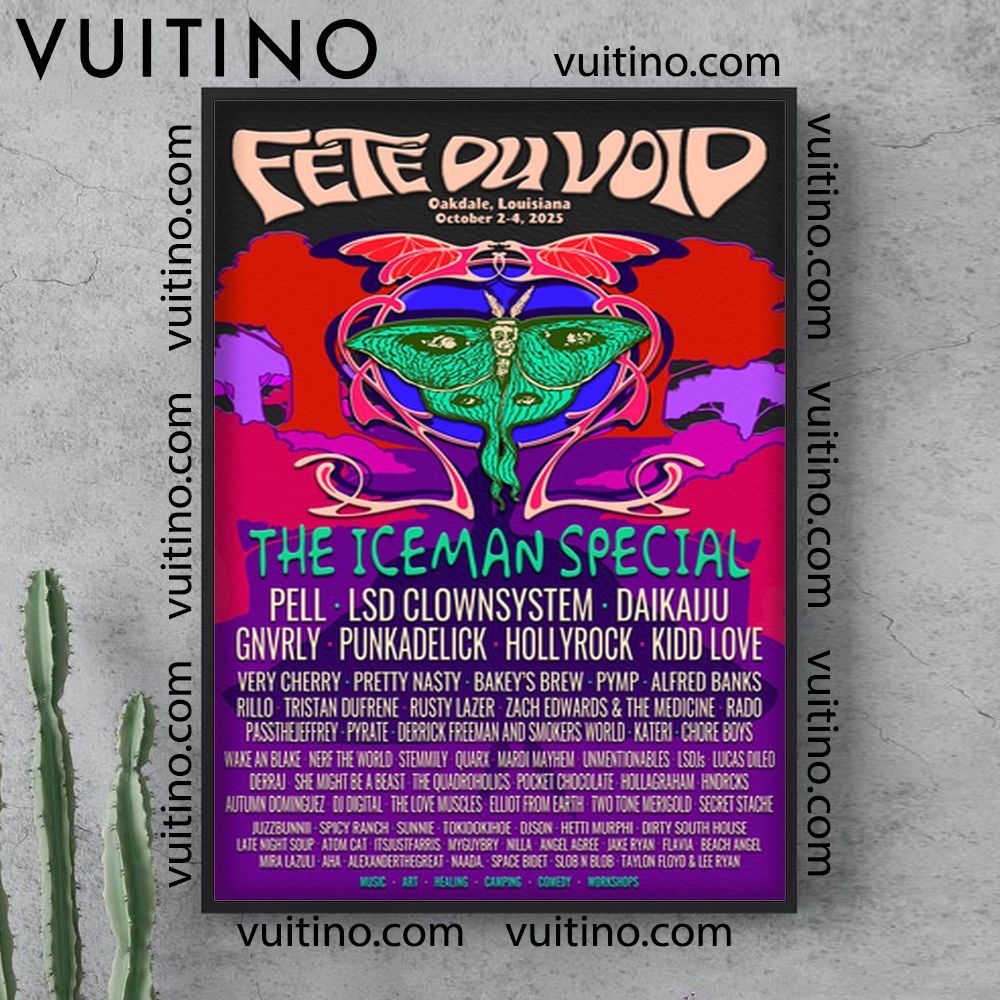 Fete Du Void 2025 Poster (No Frame) Fete Du Void 2025 Poster (No Frame)