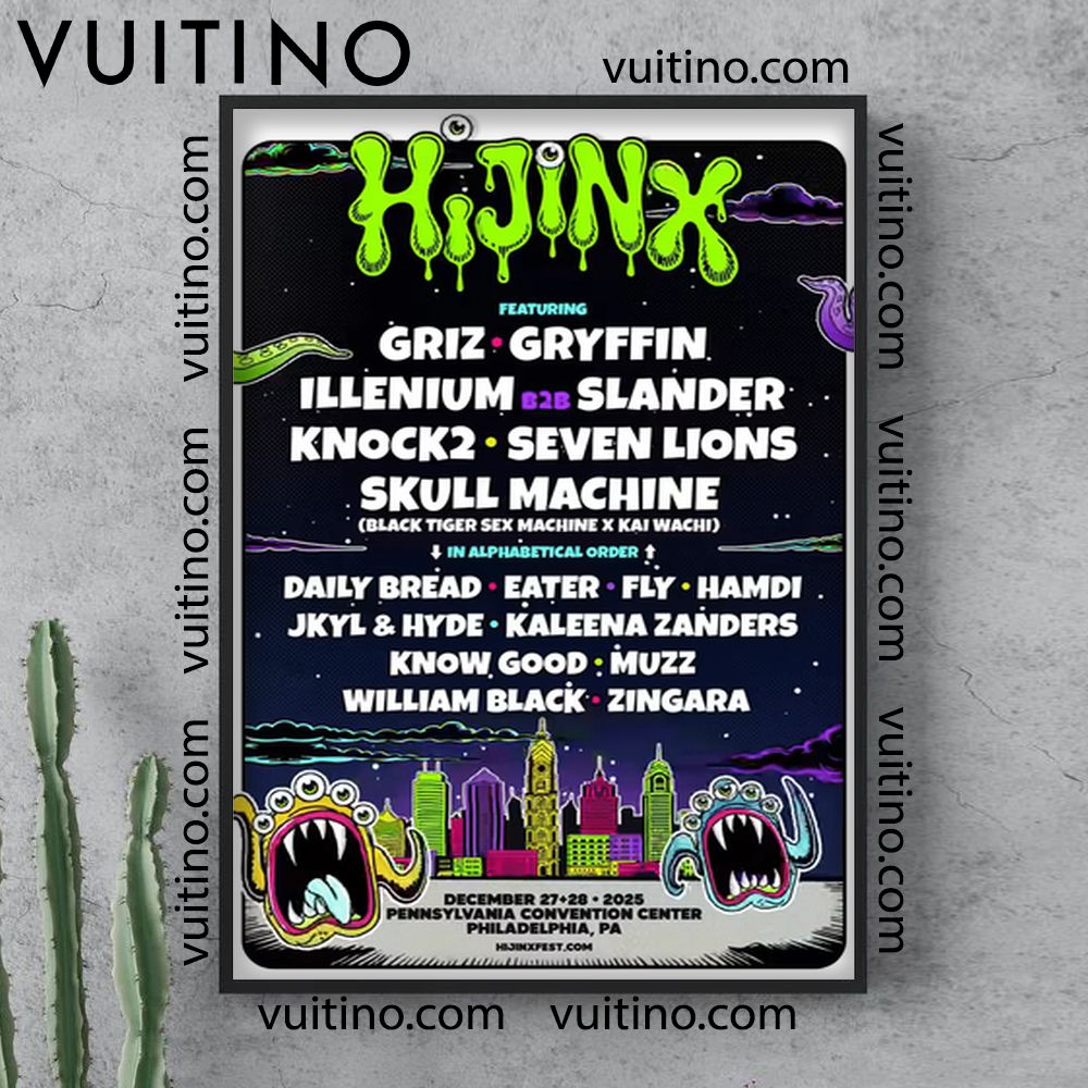 Hijinx Festival 2025 1 Poster (No Frame) Hijinx Festival 2025 1 Poster (No Frame)