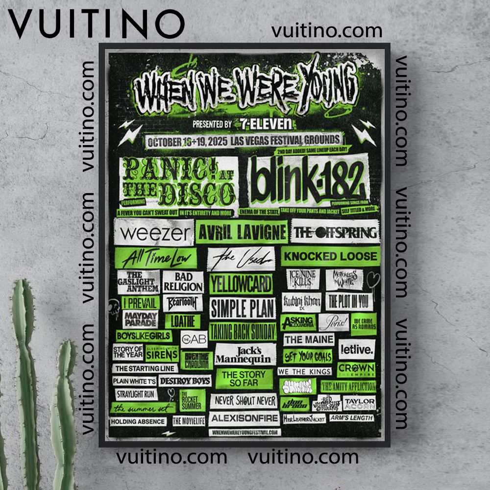 When We Were Young Festival 2025 1 Poster (No Frame) When We Were Young Festival 2025 1 Poster (No Frame)