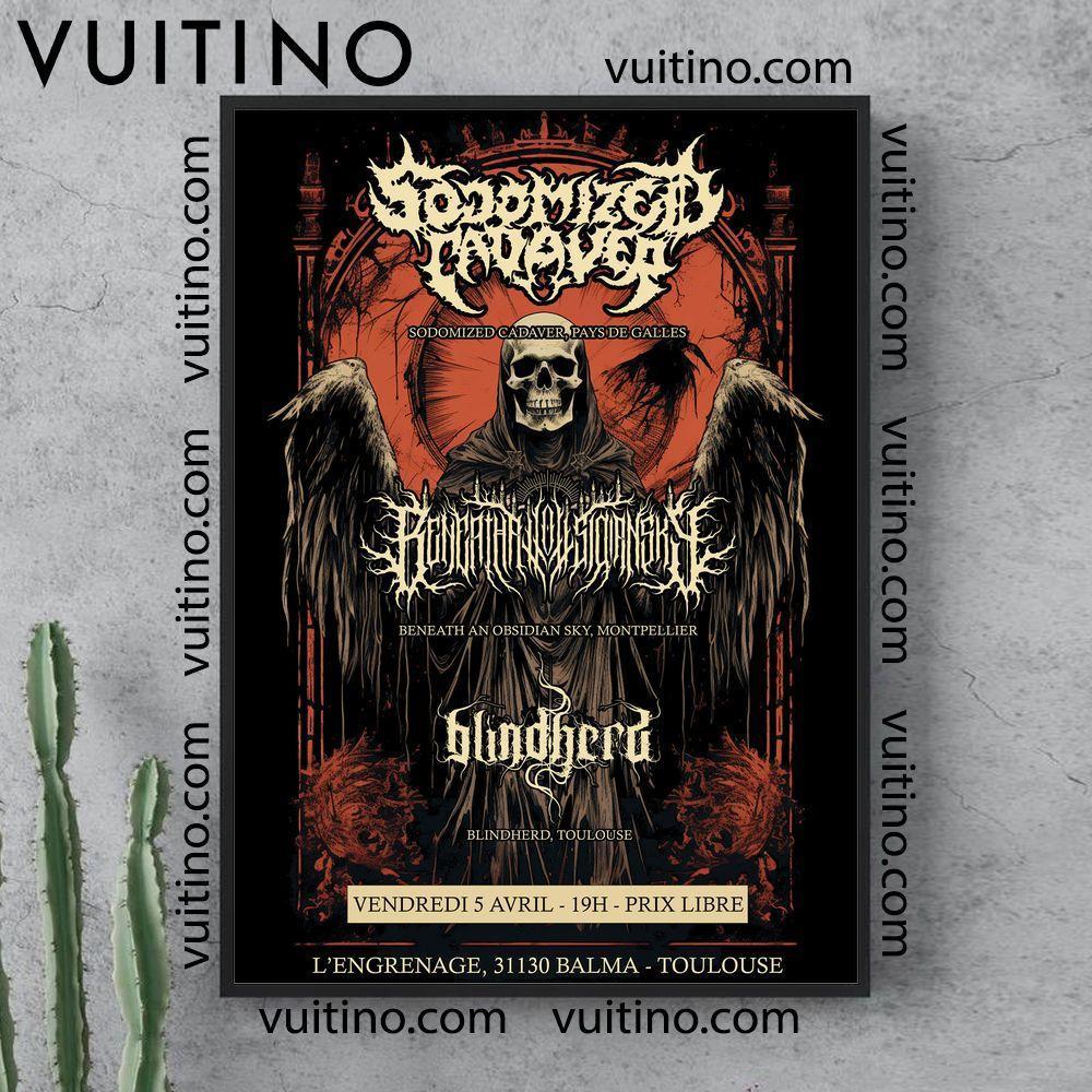 Sodomized Cadaver Blindhers Vertical Poster No Frame