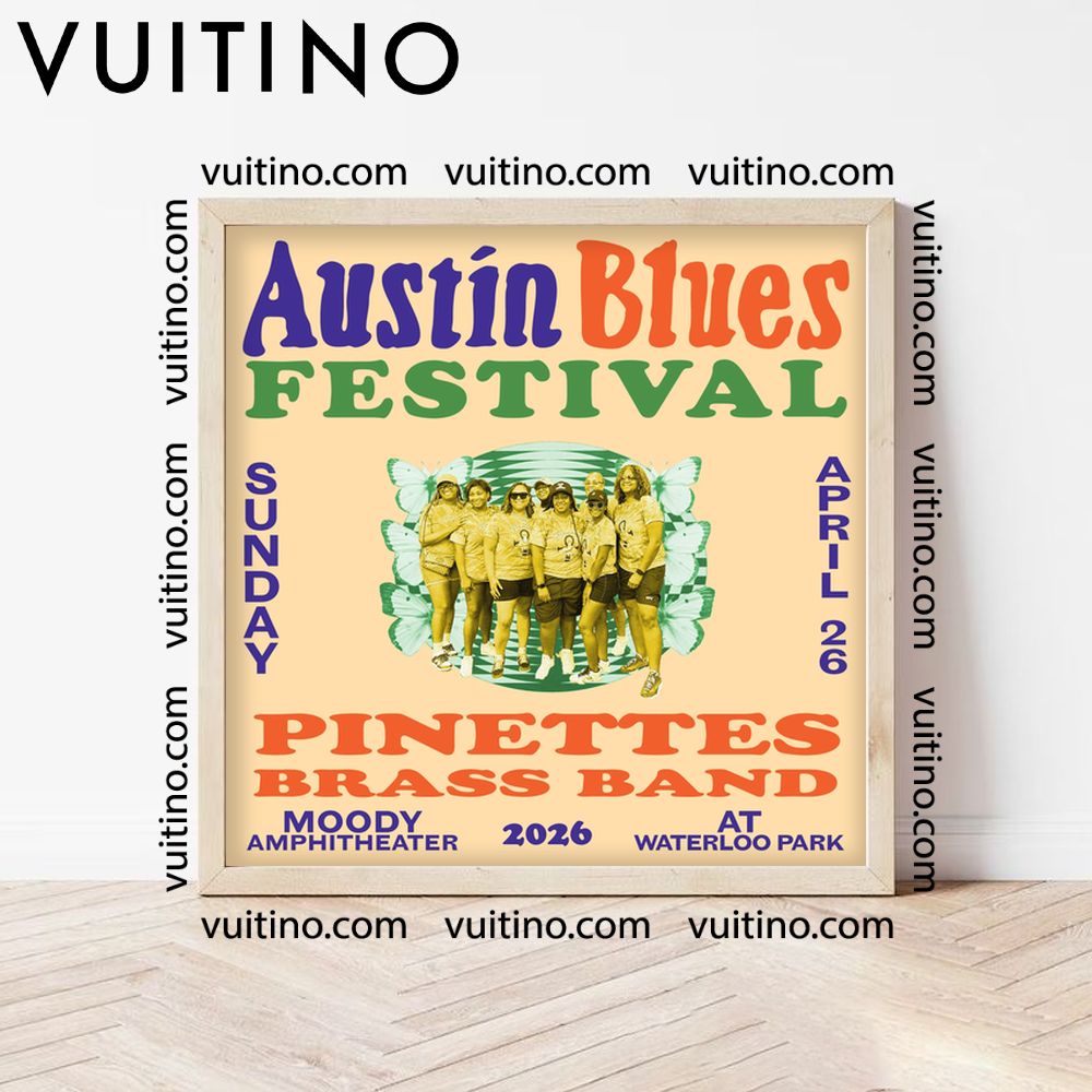 Austin Blues Festival 2026 8 No Frame Square Poster Austin Blues Festival 2026 8 No Frame Square Poster