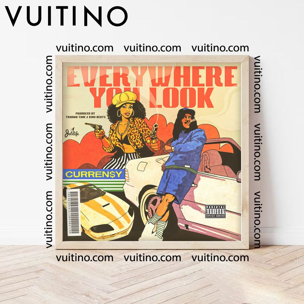 Currensy Everywhere You Look Poster (No Frame) Currensy Everywhere You Look Poster (No Frame)