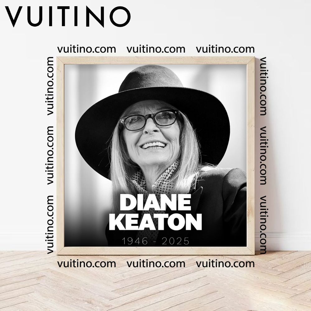 Diane Keaton Rip 1946 2025 Square Poster No Frame Diane Keaton Rip 1946 2025 Square Poster No Frame