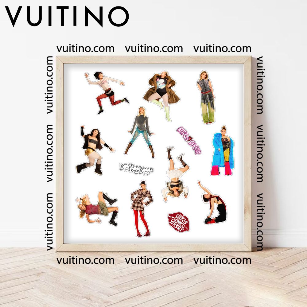 Girl Group Little Sticky Pictures 1 Square Poster No Frame Girl Group Little Sticky Pictures 1 Square Poster No Frame