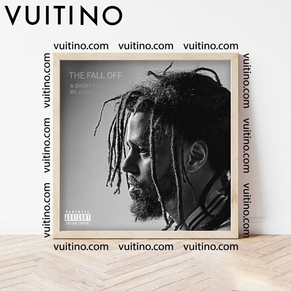 J Cole The Fall Off 2 Square Poster No Frame J Cole The Fall Off 2 Square Poster No Frame