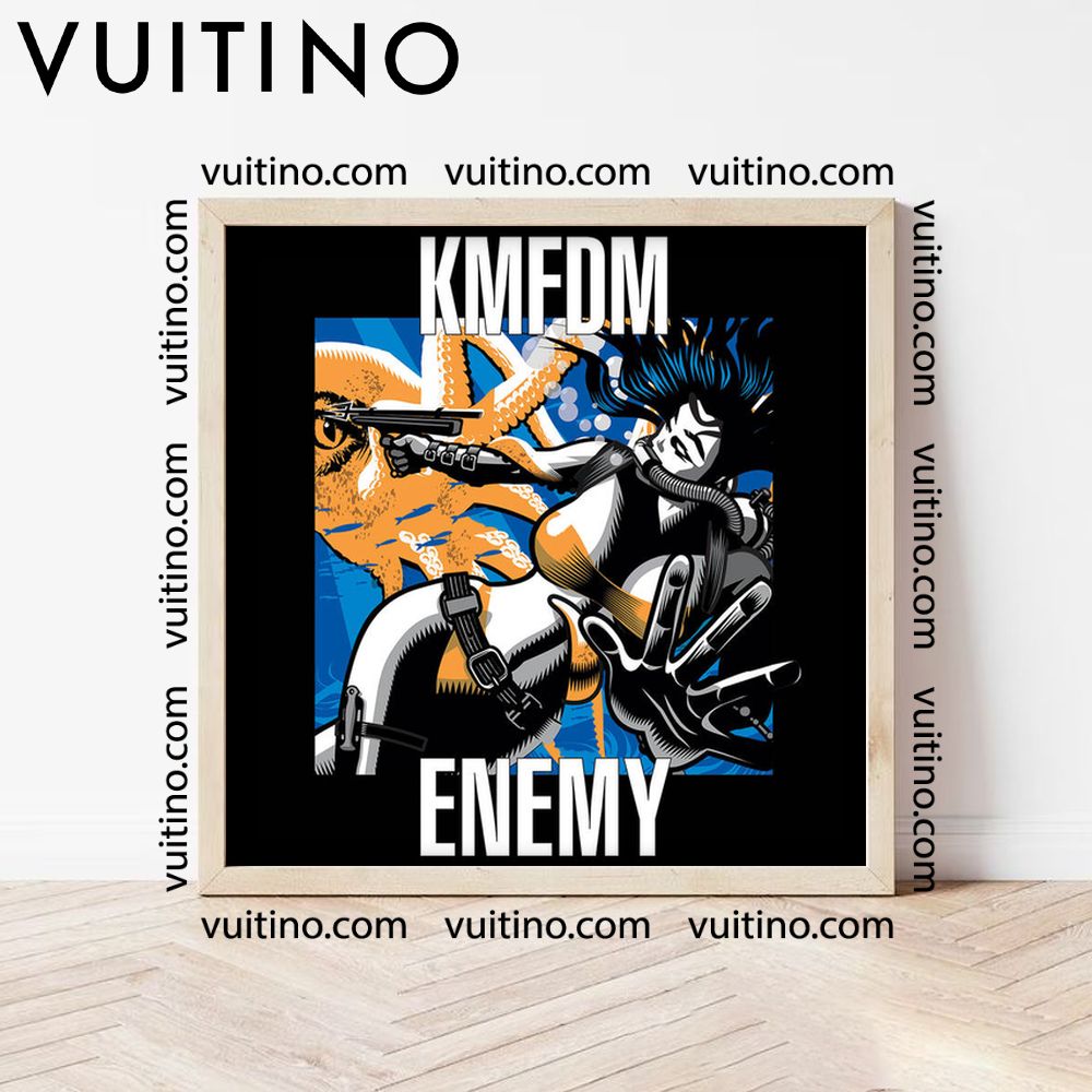 Kmfdm Enemy No Frame Square Poster Kmfdm Enemy No Frame Square Poster