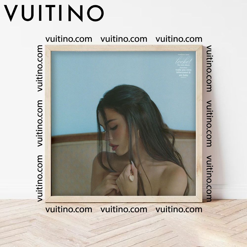 Madison Beer Locket 1 No Frame Square Poster Madison Beer Locket 1 No Frame Square Poster