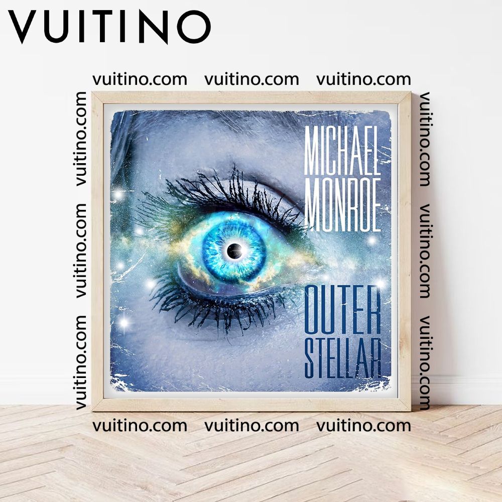 Michael Monroe Outerstellar Square Poster No Frame Michael Monroe Outerstellar Square Poster No Frame