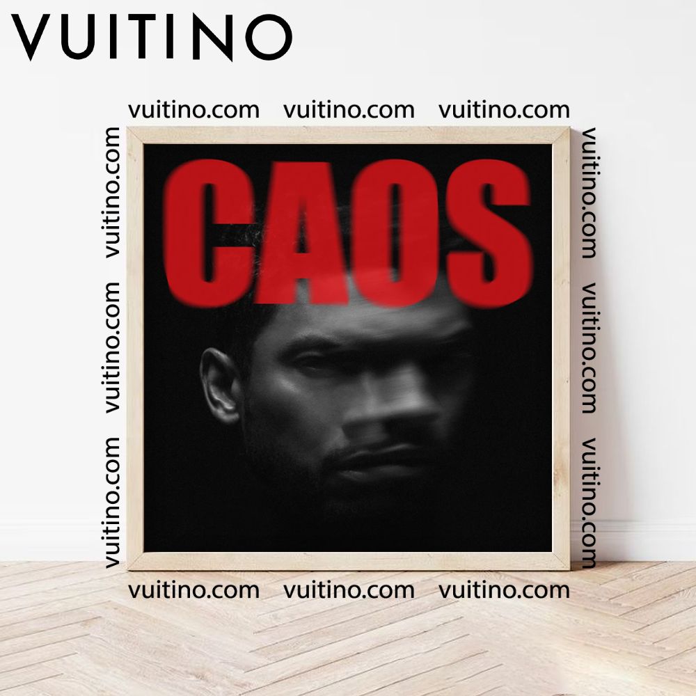 Miguel Caos Album 2025 No Frame Square Poster Miguel Caos Album 2025 No Frame Square Poster