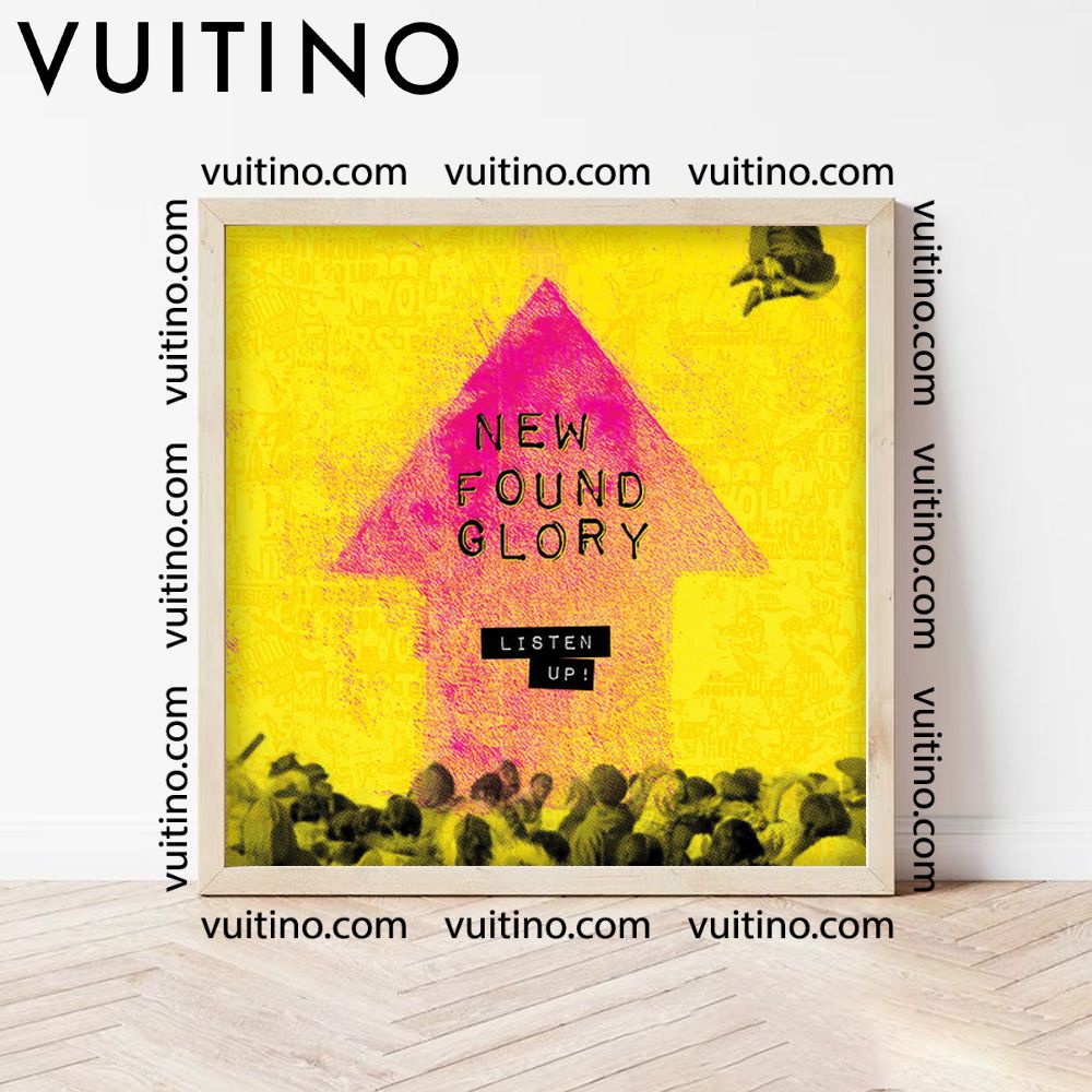 New Found Glory Listen Up Square Poster No Frame New Found Glory Listen Up Square Poster No Frame
