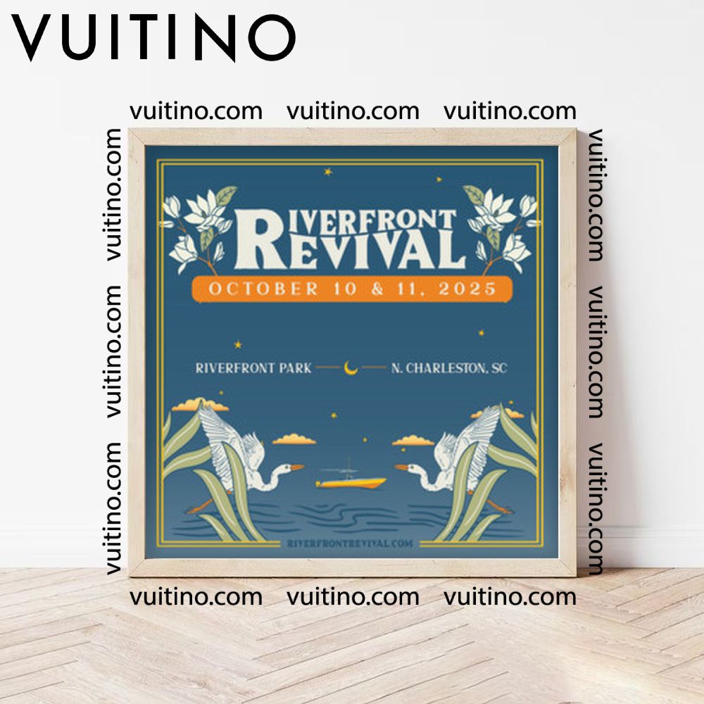 Riverfront Revival 2025 2 Square Poster No Frame Riverfront Revival 2025 2 Square Poster No Frame