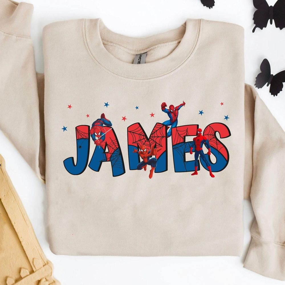 Custom Name Marvel Spider Man Vuitino Apparel