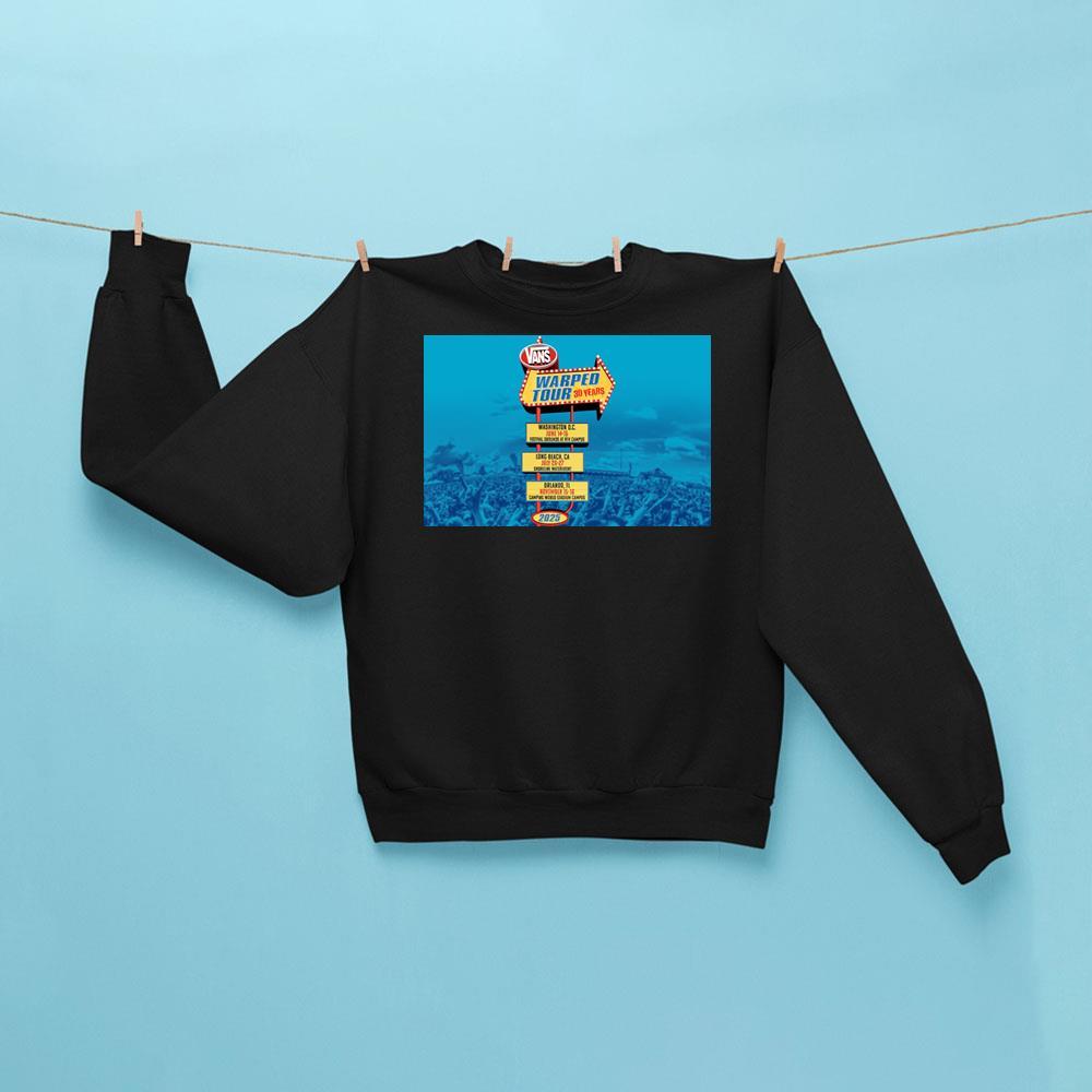 3 Warped Tour Long Beach 2025 Merch