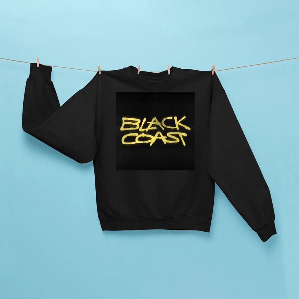 Black Coast Yellow Art Shirt