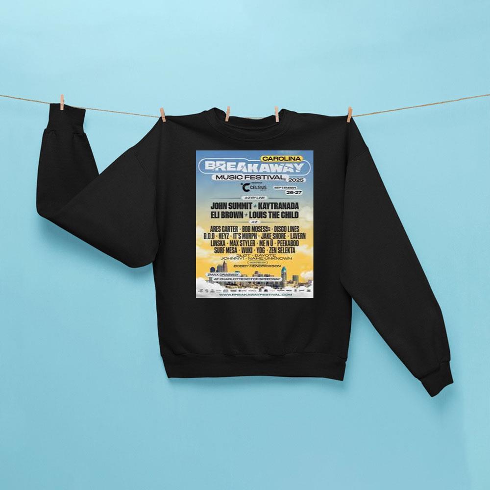 Breakaway Festival Carolina 2025 Merch