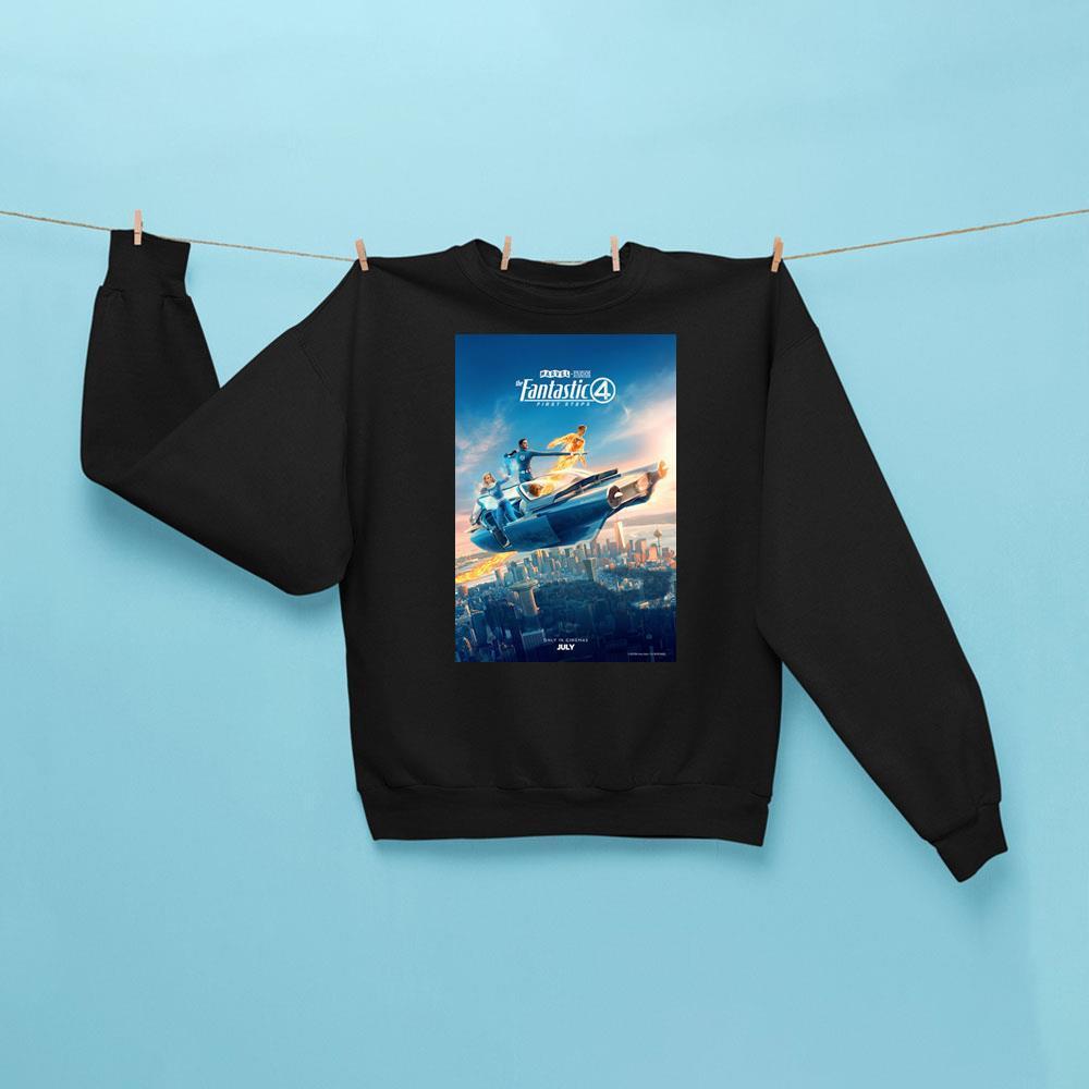 Fantastic Four The First Steps 2025 4 Shirt