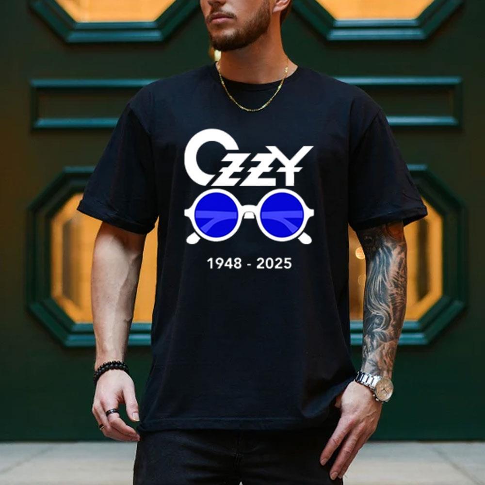 Ozzy Osbourne Rip 1948 2025 Ver 2 Shirt