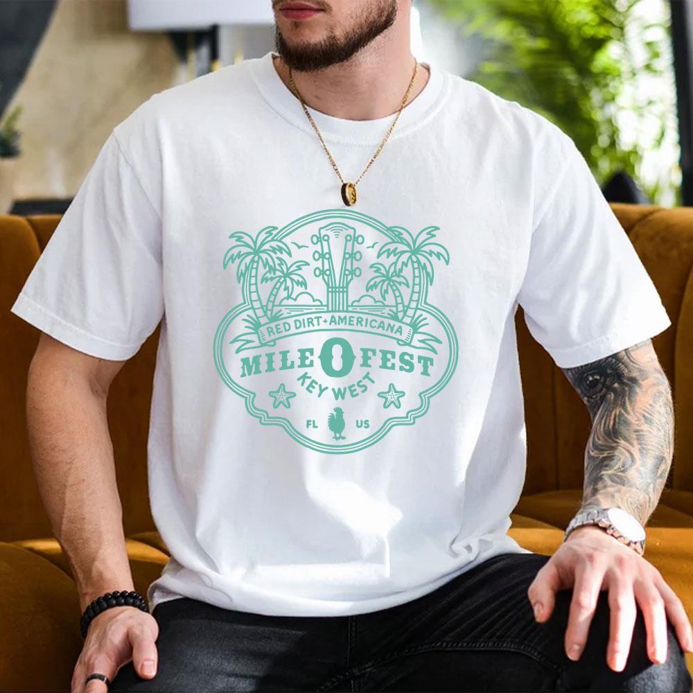 Mile 0 Festival Key West 2026 Logo Shirt Mile 0 Festival Key West 2026 Logo Shirt