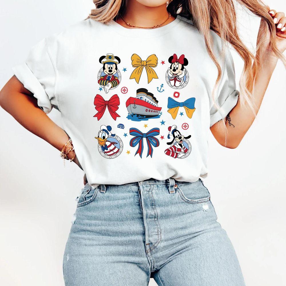 Coquette Bows Disney Cruise Line 3 Apparel