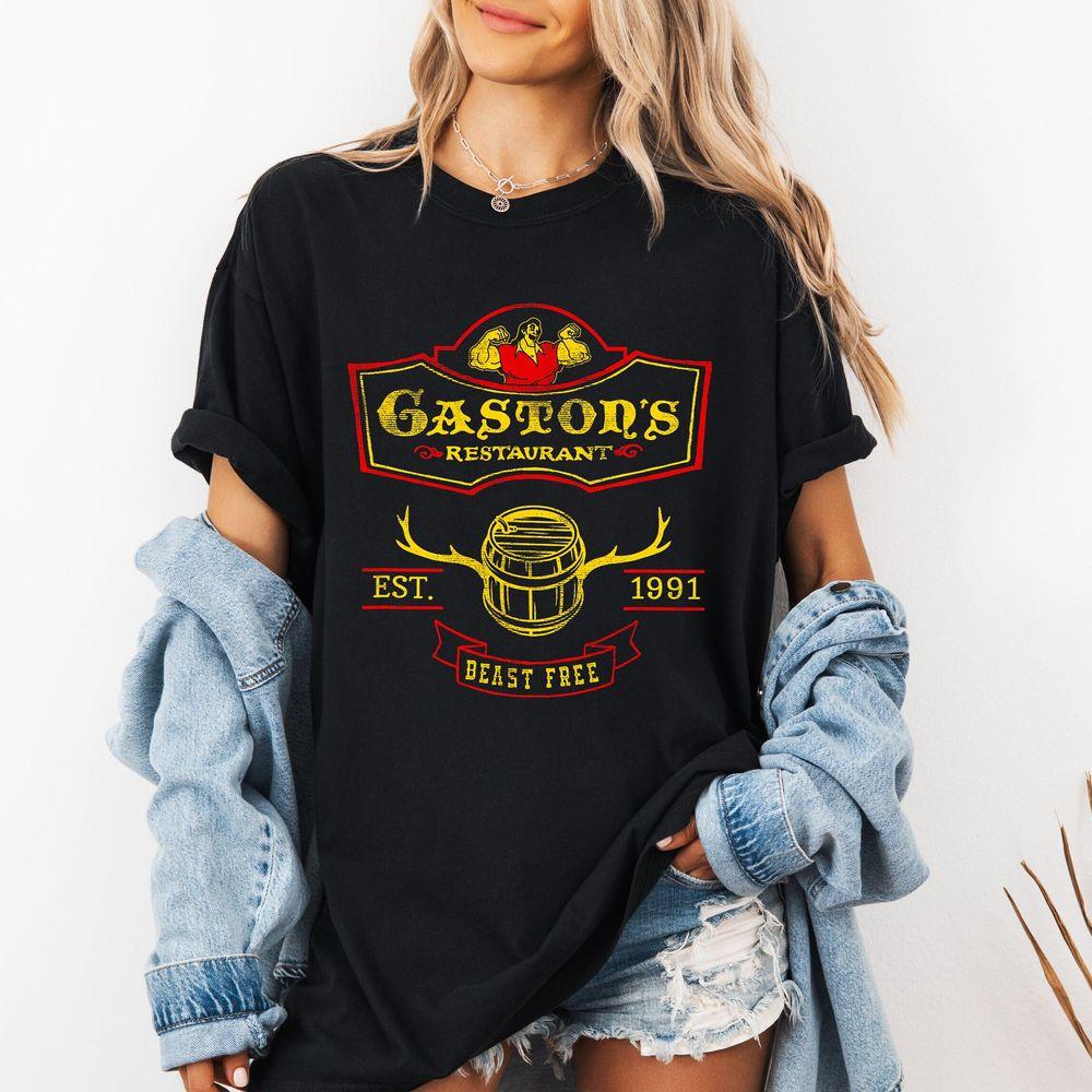 Disney Beauty And The Beast Gastons Restaurant Logo Apparel