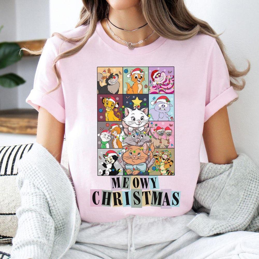 Disney Cats Meowy Christmas Era Tour Apparel
