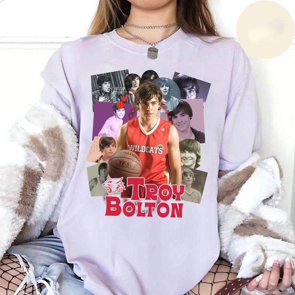 Disney Channel High School Musical Troy Bolton Photo Retro Shirt