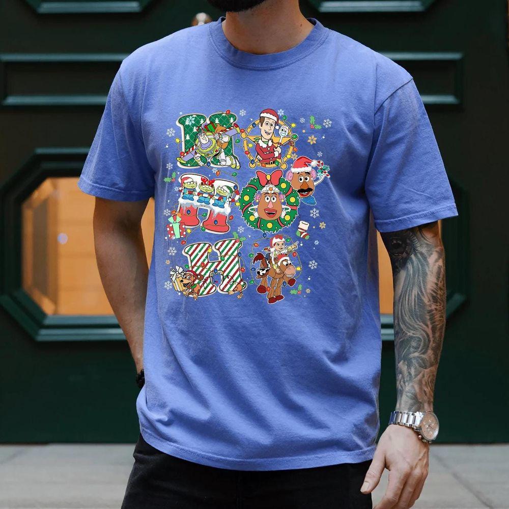 Disney Christmas Toy Story Christmas Lights Apparel