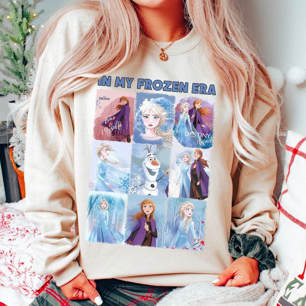 Disney Frozen Princess Elsa Anna Olaf In My Frozen Era Shirt