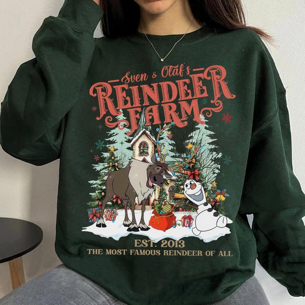 Disney Frozen Sven Olafs Reindeer Farm Light Vintage Merch