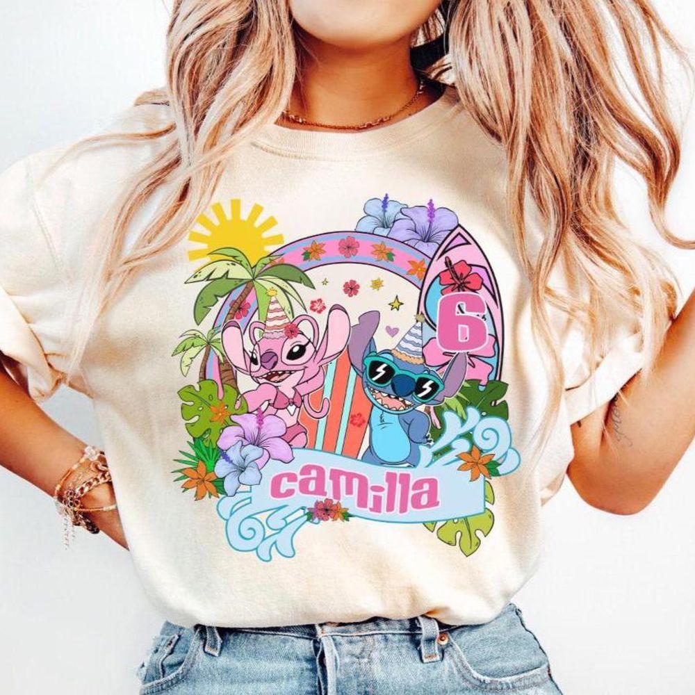 Disney Lilo Stitch Movie 2025 Birthday Floral Merch