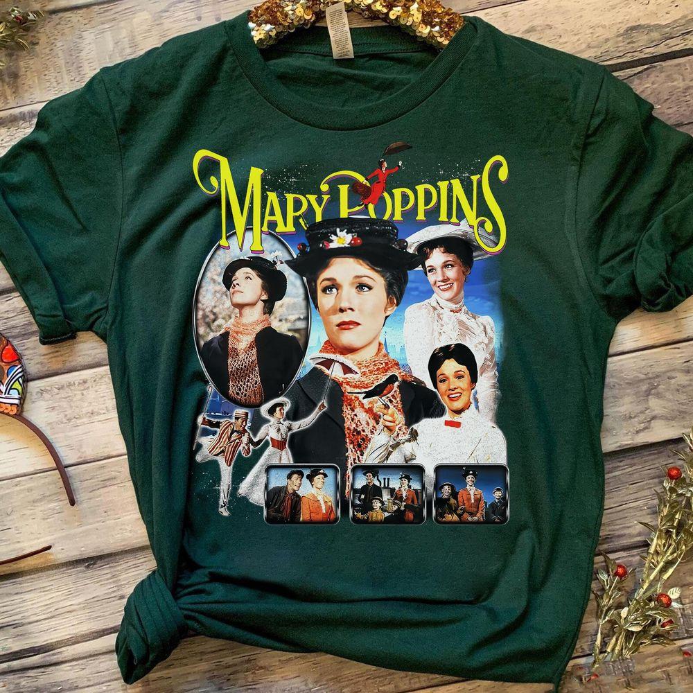 Disney Mary Poppins Movie Bootleg Retro Shirt