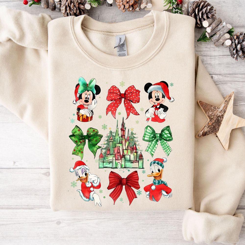 Disney Mickey And Friends Bows Christmas Apparel