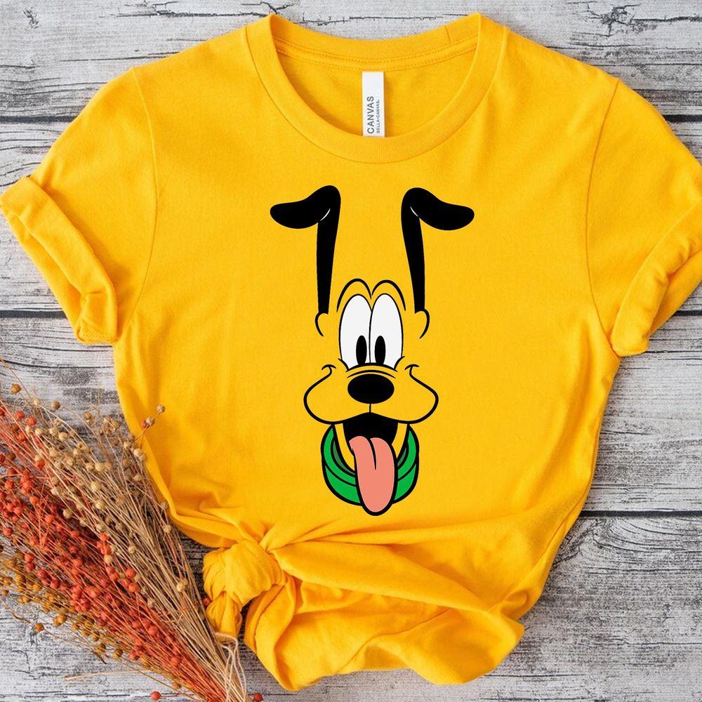 Disney Mickey And Friends Pluto Big Face Costume Apparel