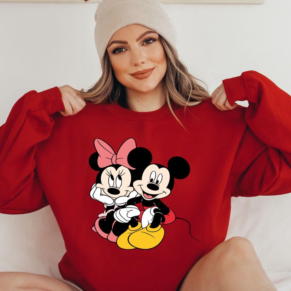 Disney Mickey And Minnie Valentines Day Shirt