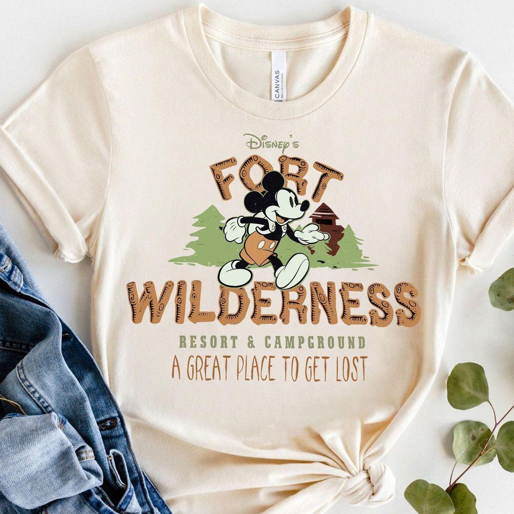 Disney Mickey Fort Wilderness Resort Cground Apparel