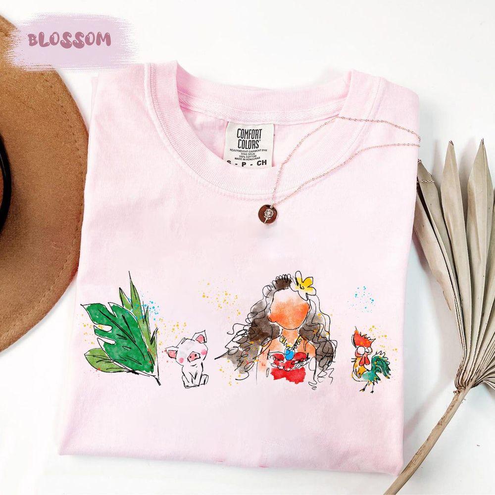 Disney Moana 2 Movie Pua Hei Hei Sketch Merch