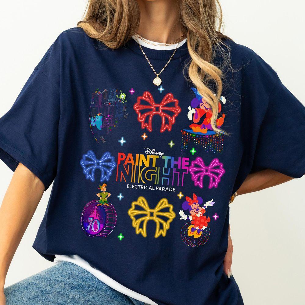 Disney Paint The Night Electrical Parade Coquette Bow Apparel