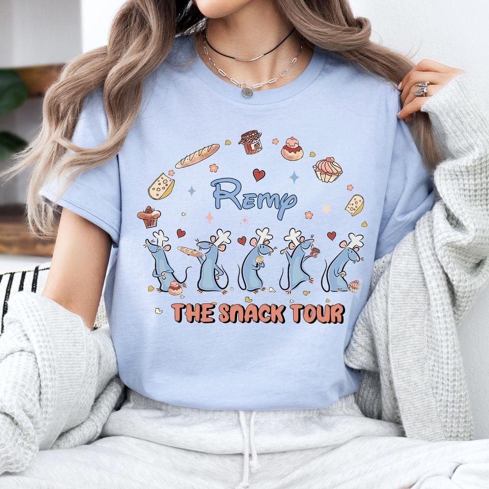 Disney Pixar Ratatouille Remy The Snack Tour Recipes Shirt