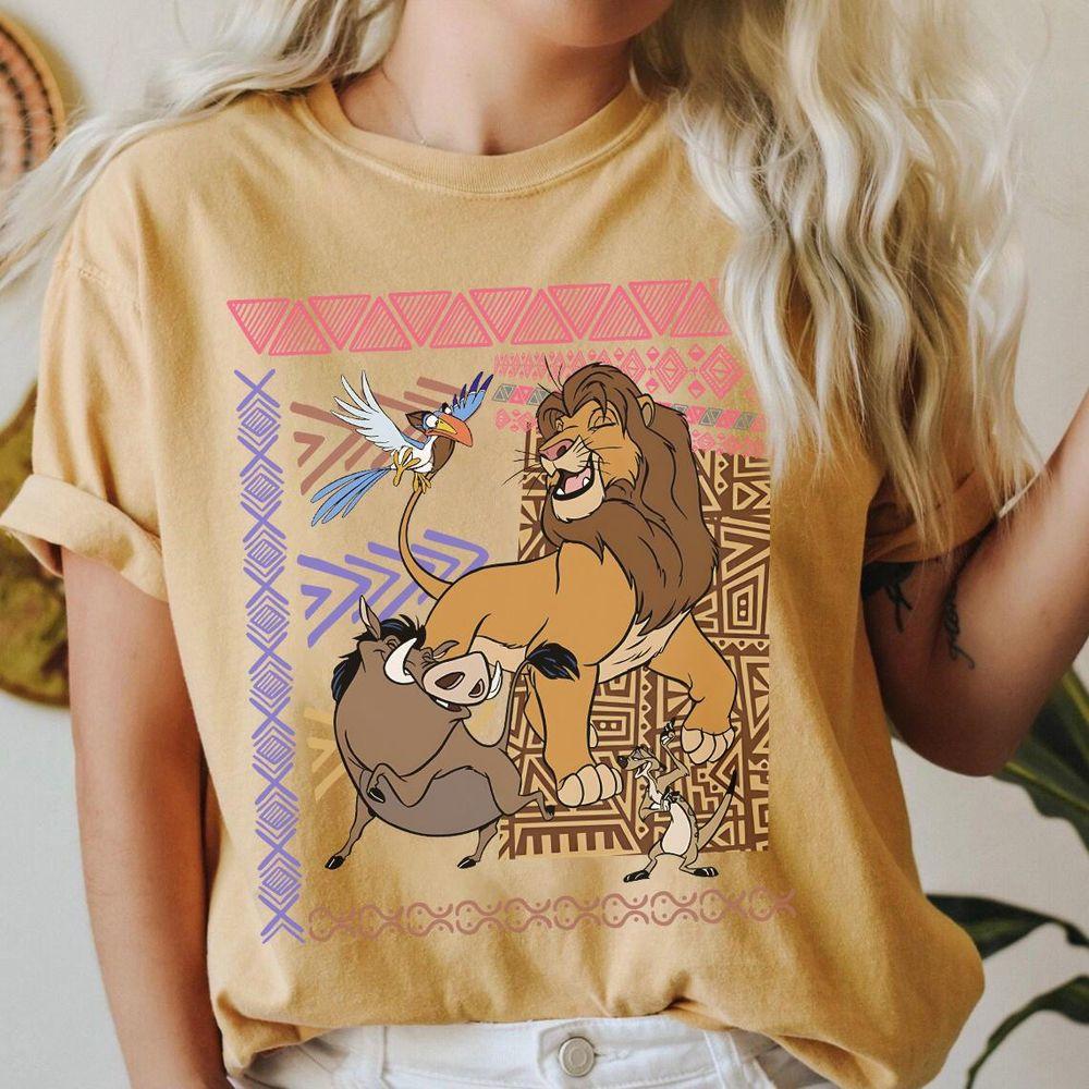 Disney The Lion King Hakuna Matata Simba Timon Pumbaa Retro Merch